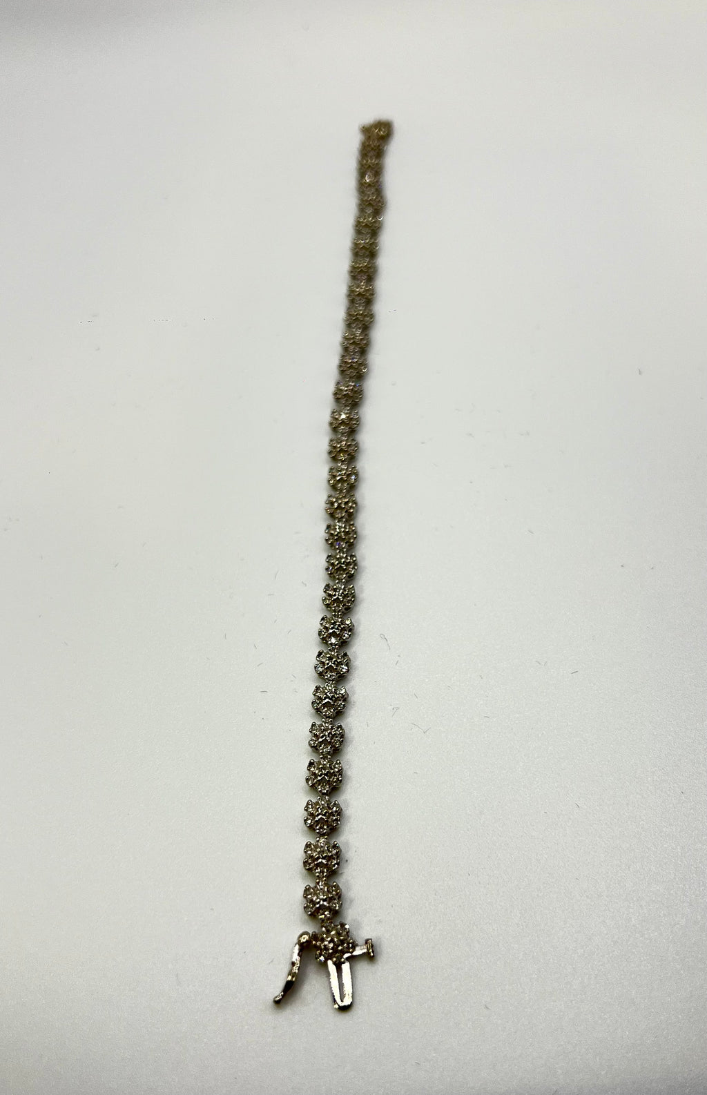 Natural Diamonds bracelet gold 10k - diamonds clubs llc