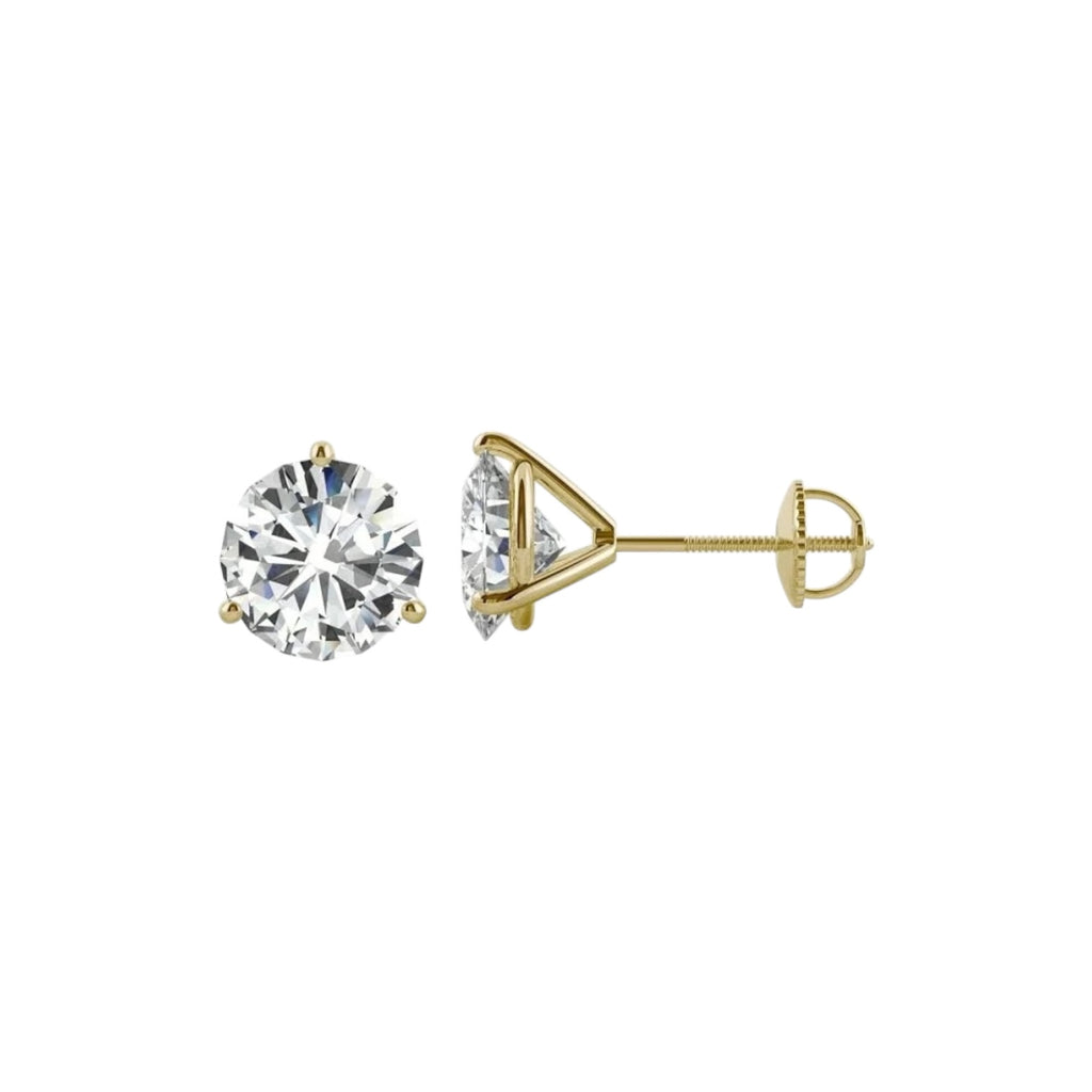 4 Carat Diamonds Stud Earring E Color vvs lab grown diamond 🔥$9999 🗣️70% off 🤩 $1999 now