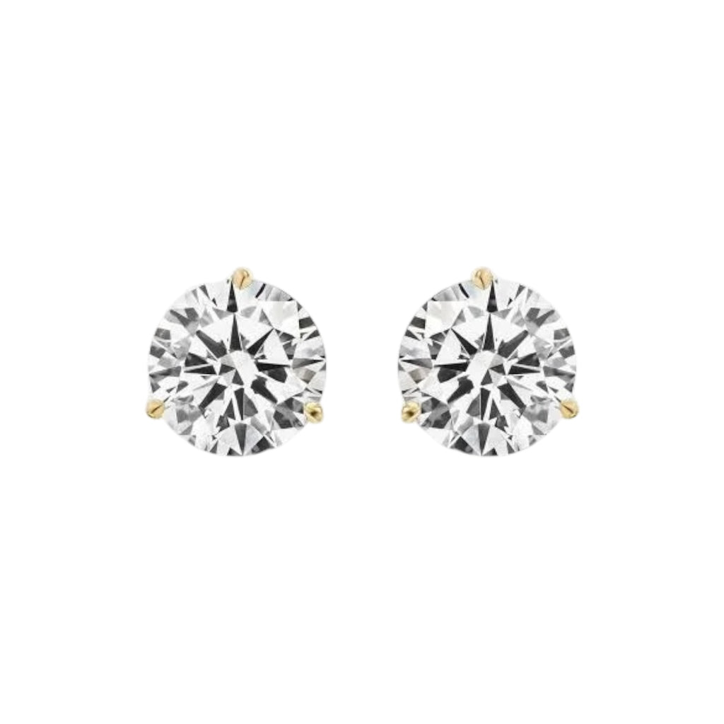 4 Carat Diamonds Stud Earring E Color vvs lab grown diamond 🔥$9999 🗣️70% off 🤩 $1999 now
