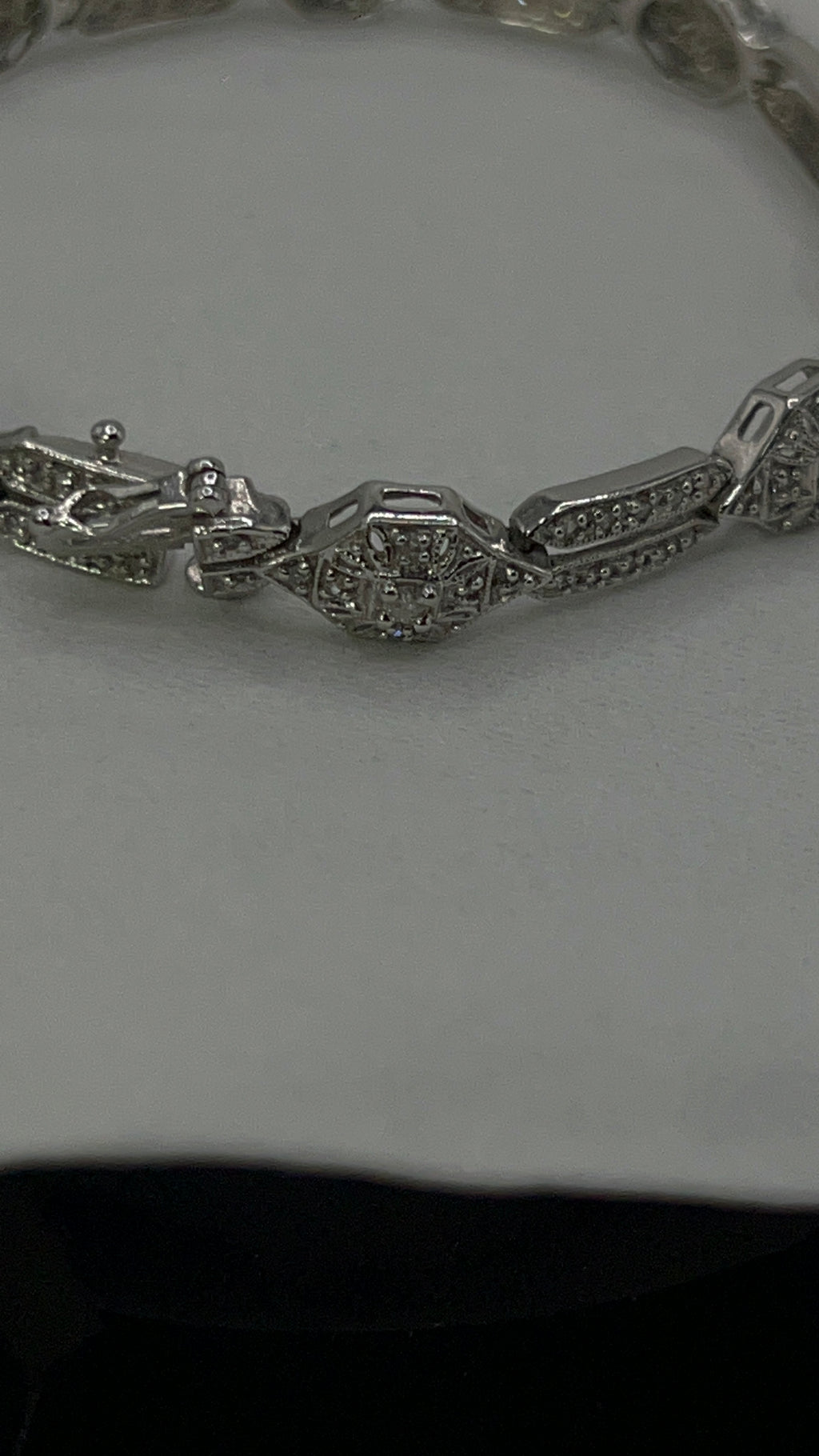 Natural diamonds 3.5 carat bracelet white gold 10k $5950 - diamonds clubs llc