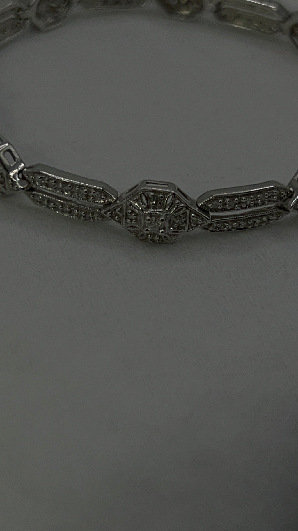Natural diamonds 3.5 carat bracelet white gold 10k $5950 - diamonds clubs llc