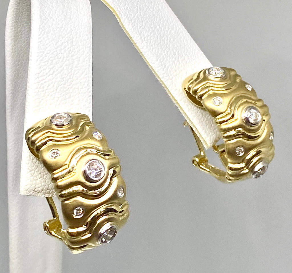 Earring real diamonds 1.25 carat vs clarity g color $4980 - diamonds clubs llc