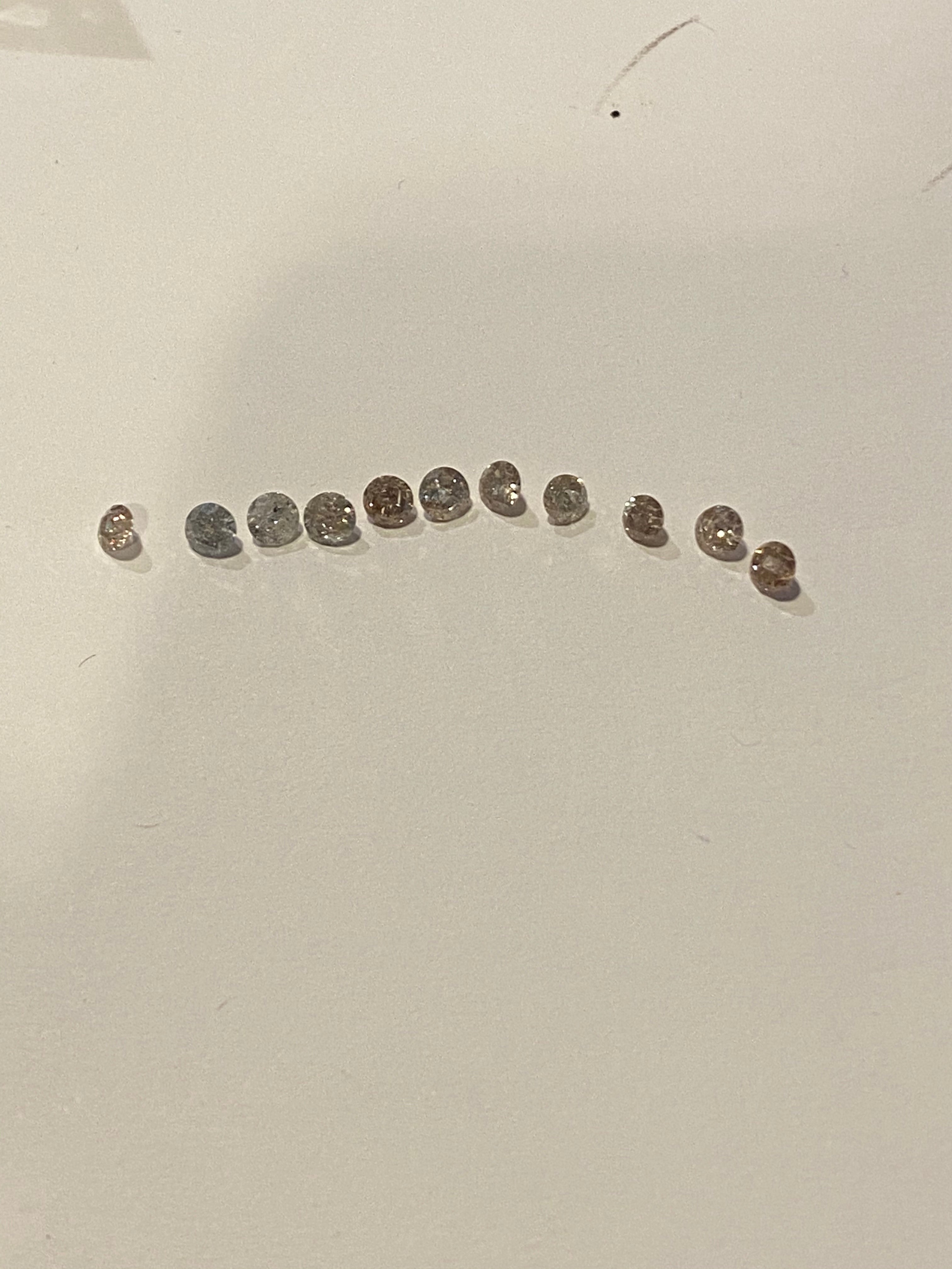 Fancy loose diamonds 2.5 carat 0.25 cart each - diamonds clubs llc