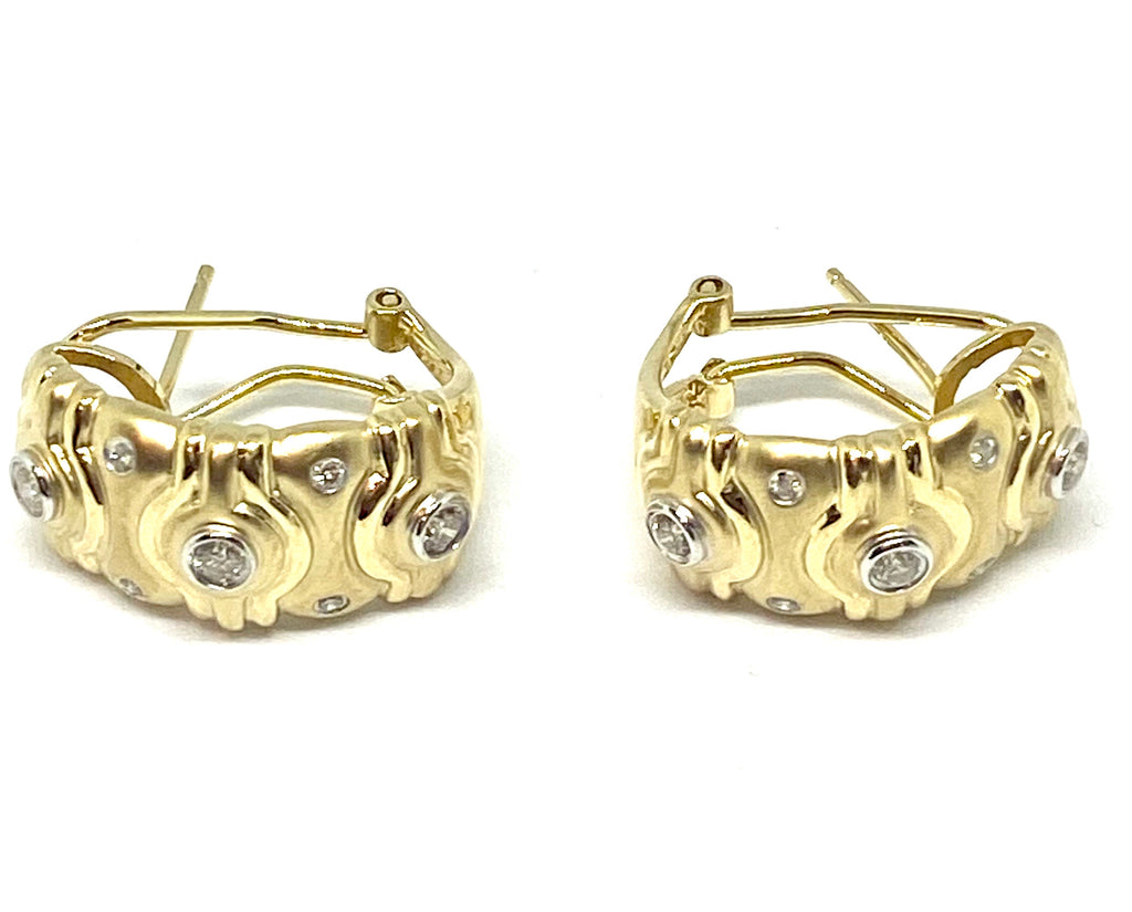 Earring real diamonds 1.25 carat vs clarity g color $4980 - diamonds clubs llc