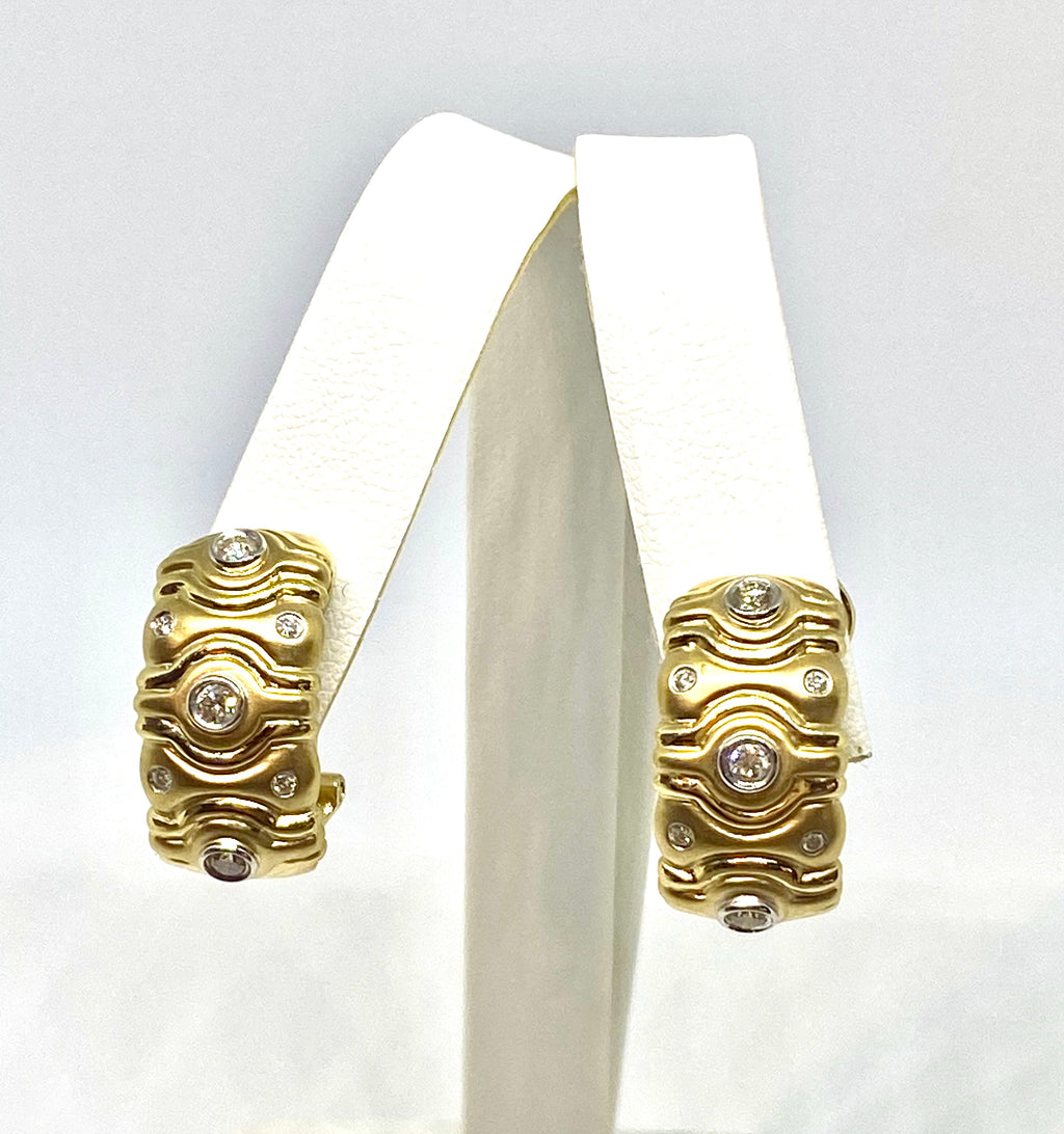 Earring real diamonds 1.25 carat vs clarity g color $4980 - diamonds clubs llc