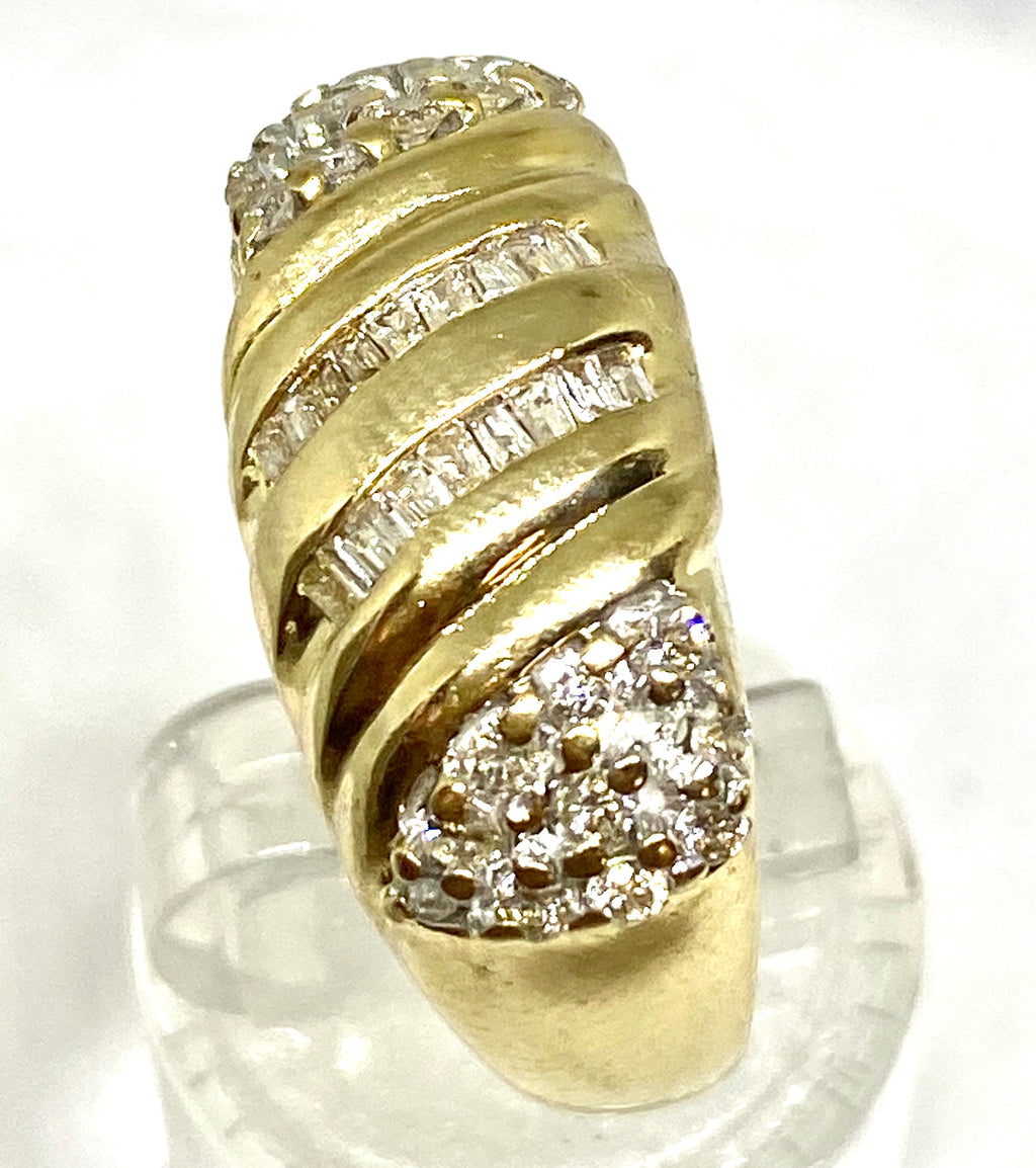 Real diamonds ring great deal 1.5 carat - diamonds clubs llc