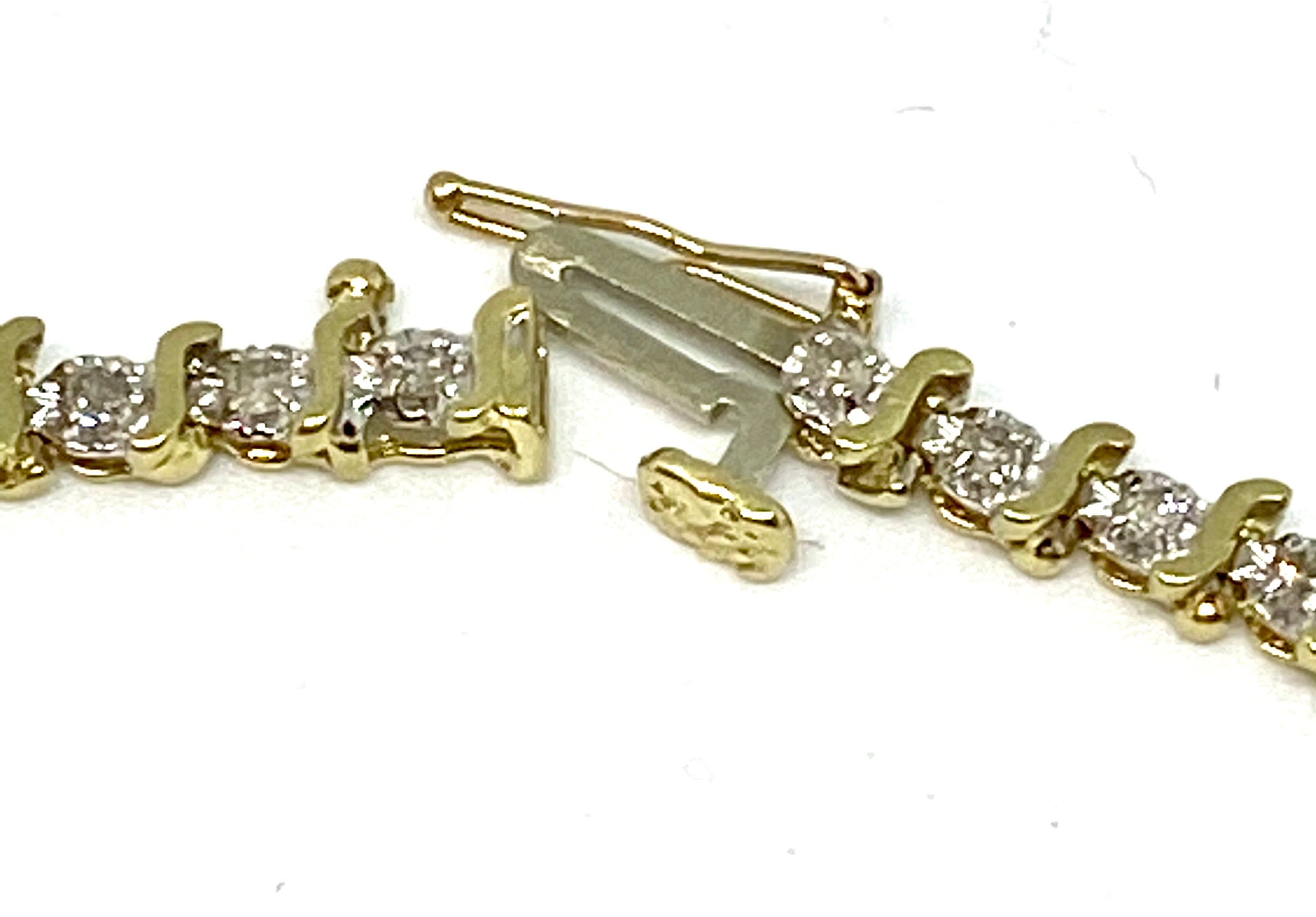 Diamond tennis bracelet 2 carat diamond - diamonds clubs llc