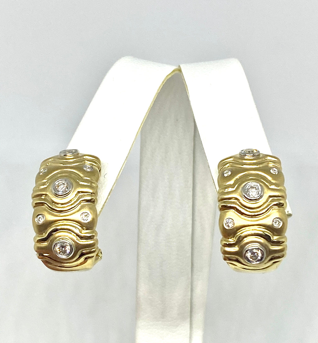Earring real diamonds 1.25 carat vs clarity g color $4980 - diamonds clubs llc