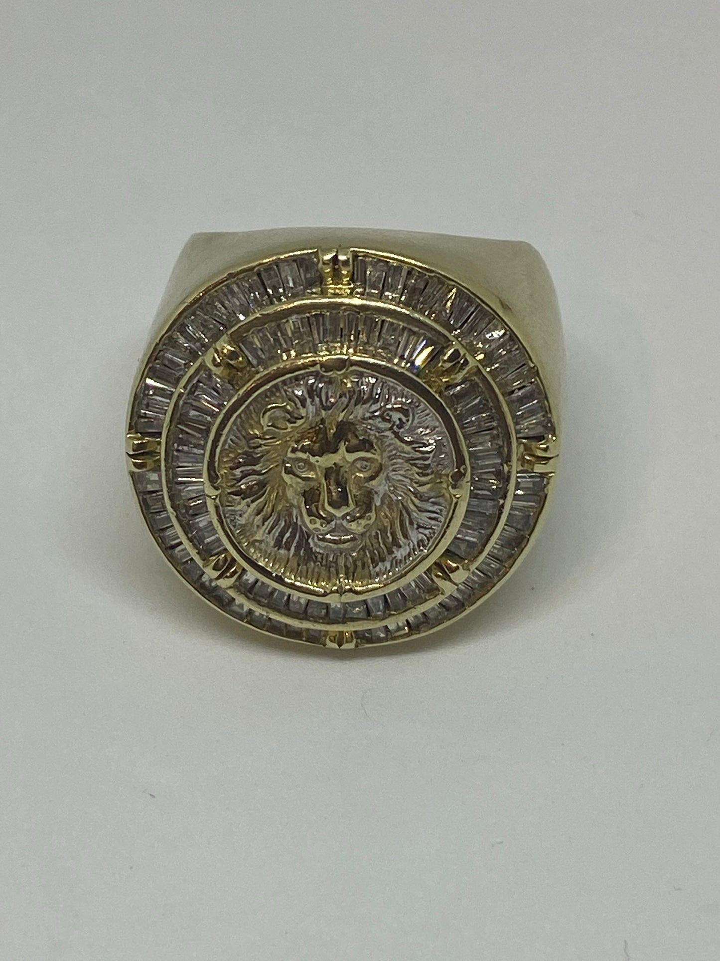 Real diamonds men ring solid gold 10k - diamonds clubs llc