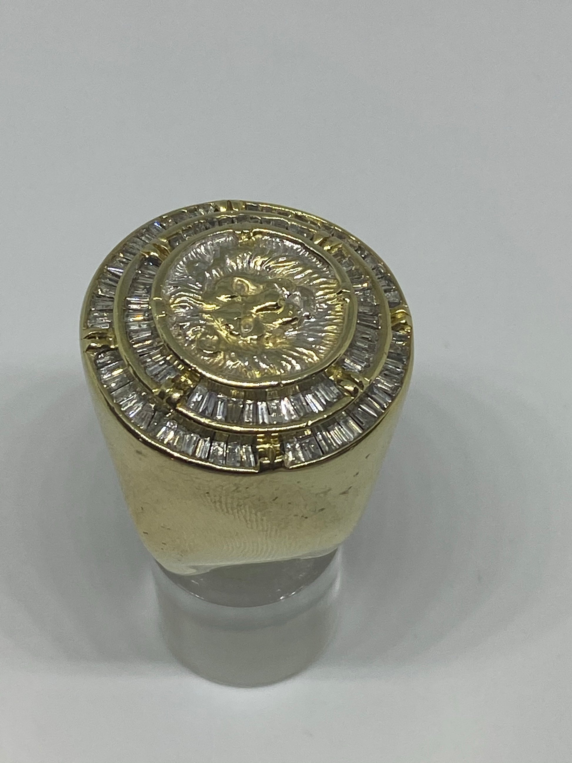 Real diamonds men ring solid gold 10k - diamonds clubs llc