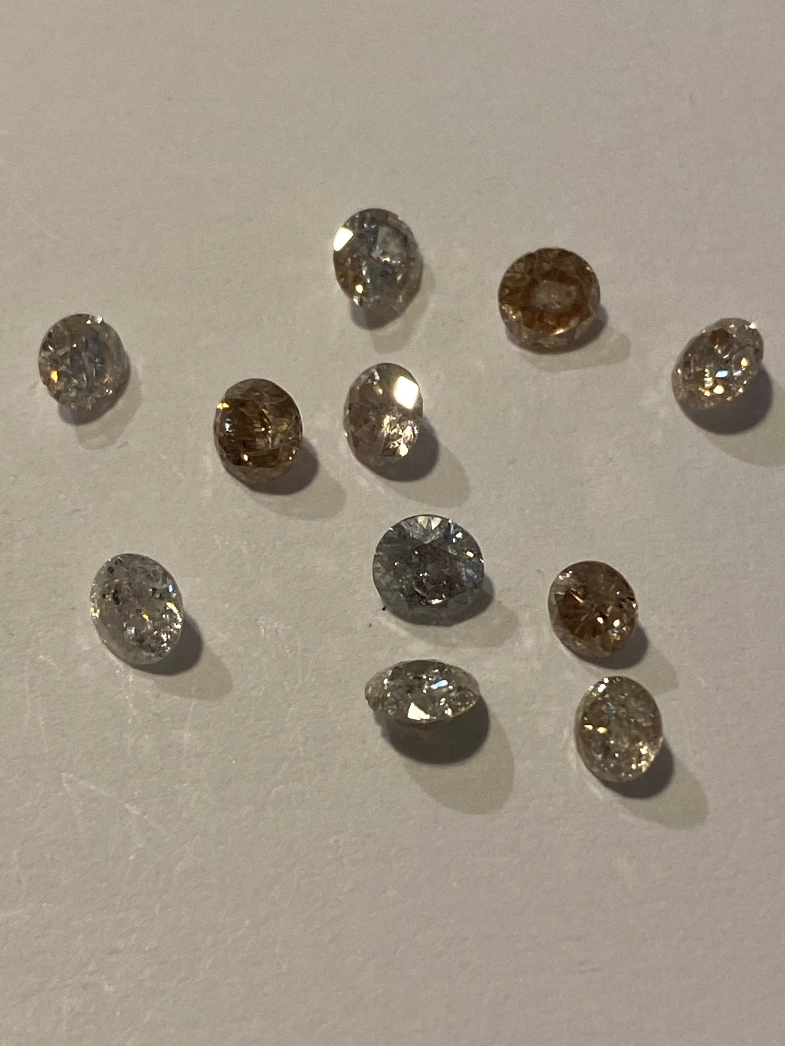 Fancy loose diamonds 2.5 carat 0.25 cart each - diamonds clubs llc
