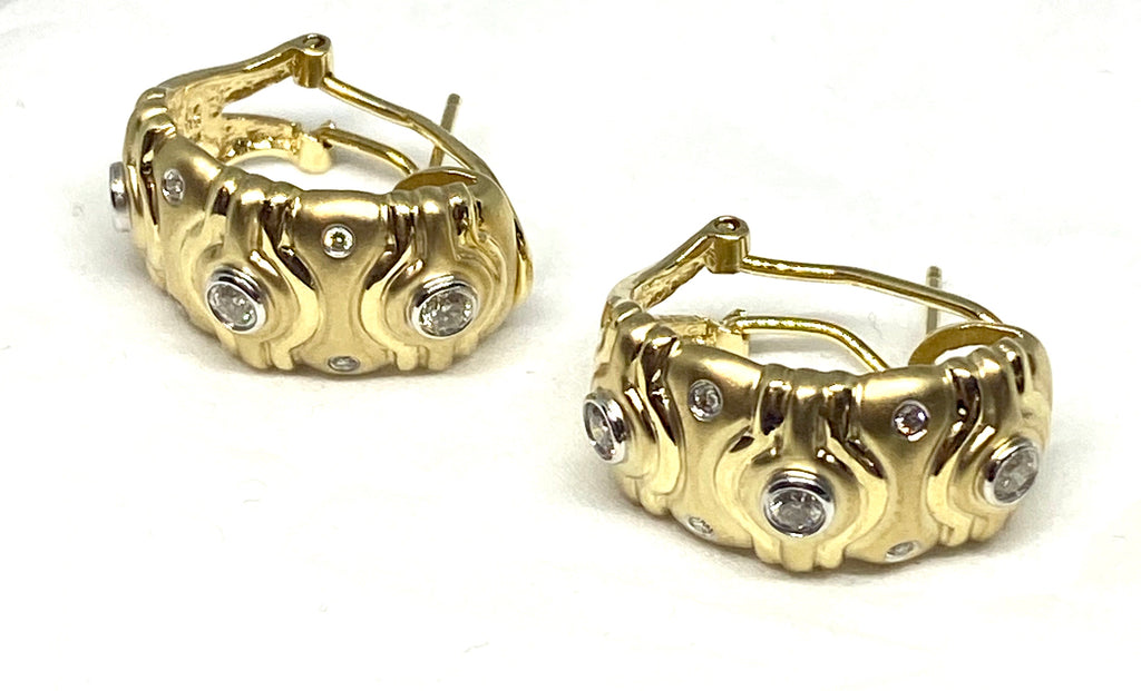 Earring real diamonds 1.25 carat vs clarity g color $4980 - diamonds clubs llc