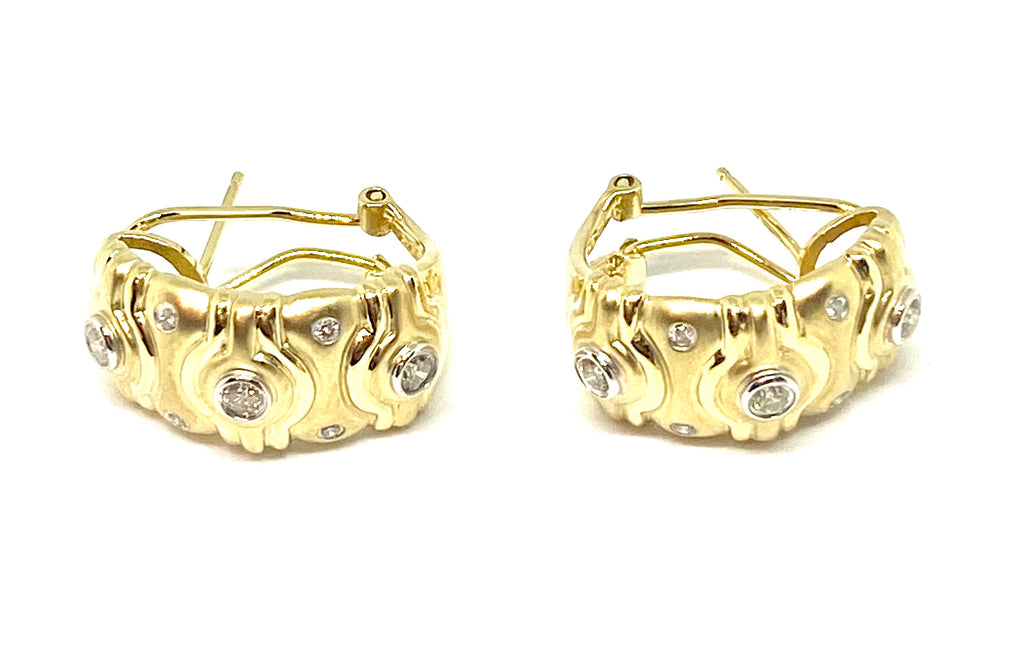 Earring real diamonds 1.25 carat vs clarity g color $4980 - diamonds clubs llc