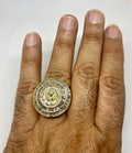 Real diamonds men ring solid gold 10k - diamonds clubs llc