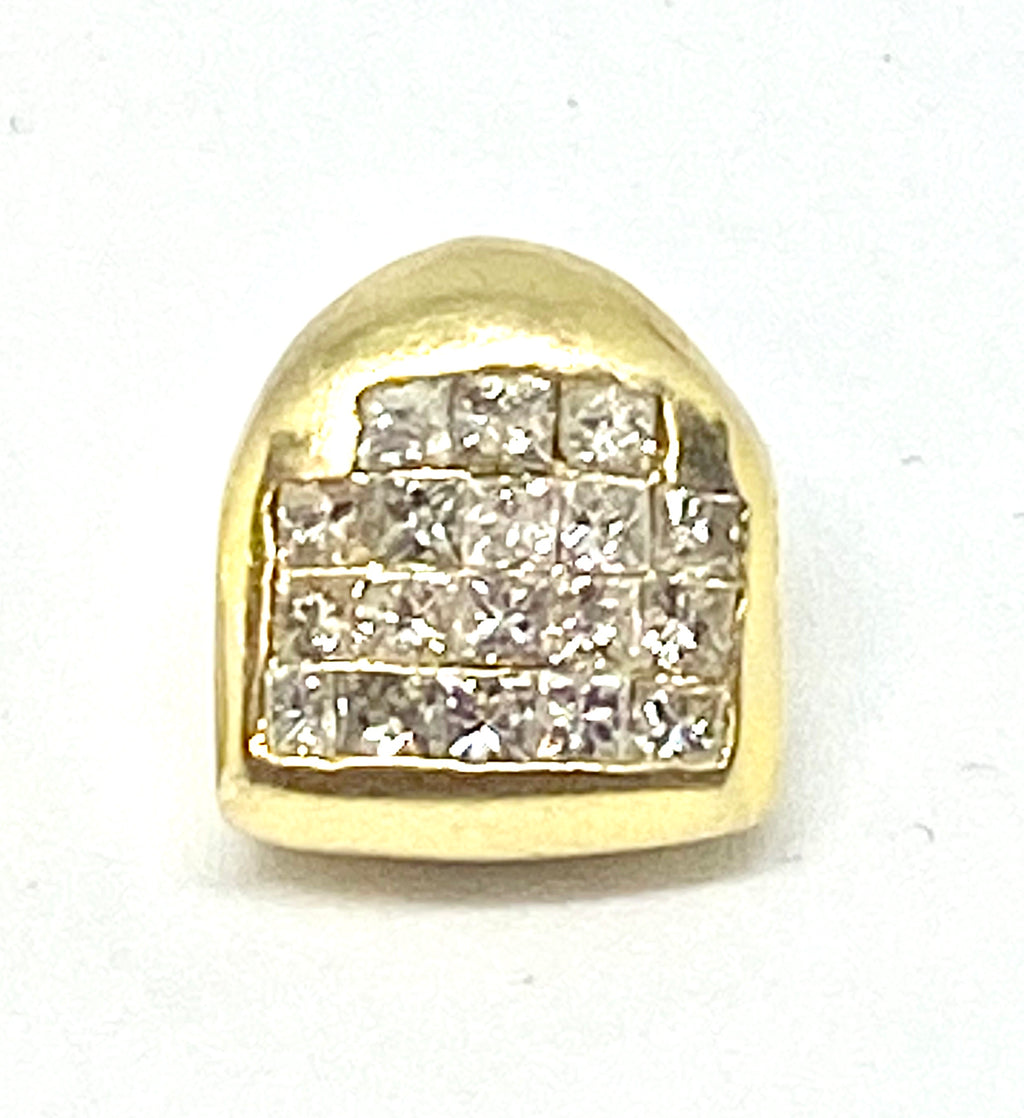 Diamonds tooth grill vvs clarity E color 2 carat - diamonds clubs llc
