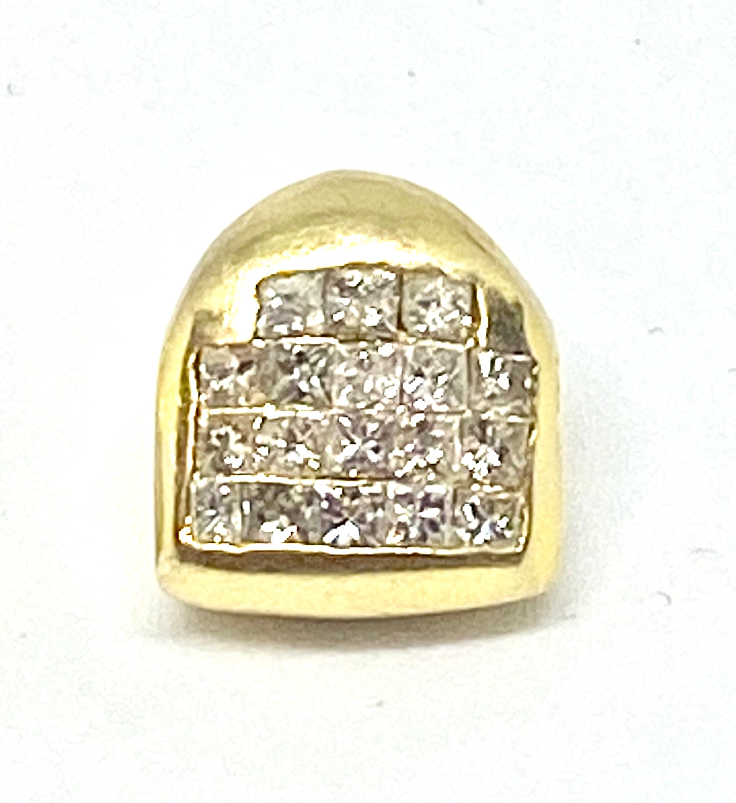 Diamonds tooth grill vvs clarity E color 2 carat - diamonds clubs llc