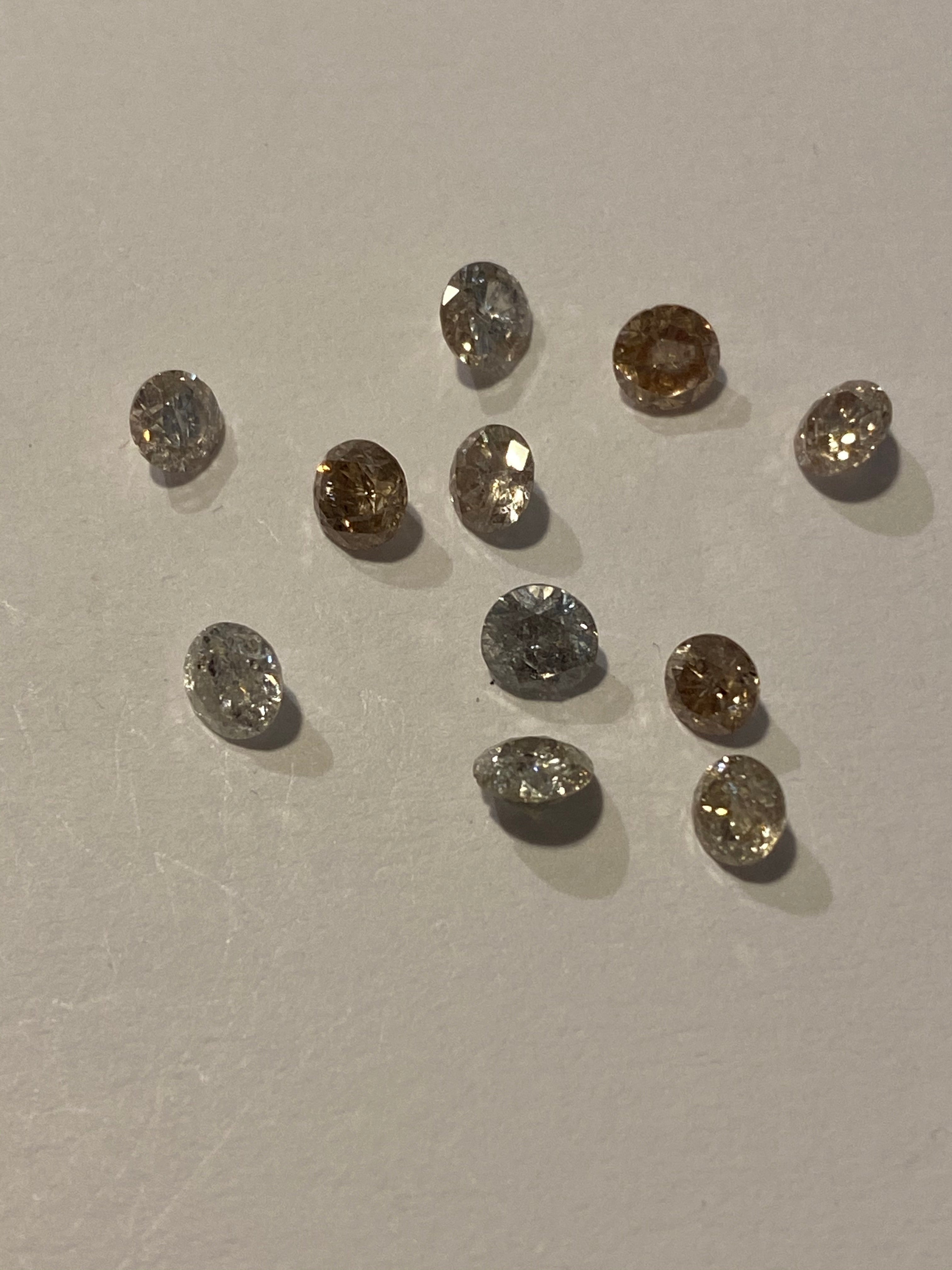 Fancy loose diamonds 2.5 carat 0.25 cart each - diamonds clubs llc