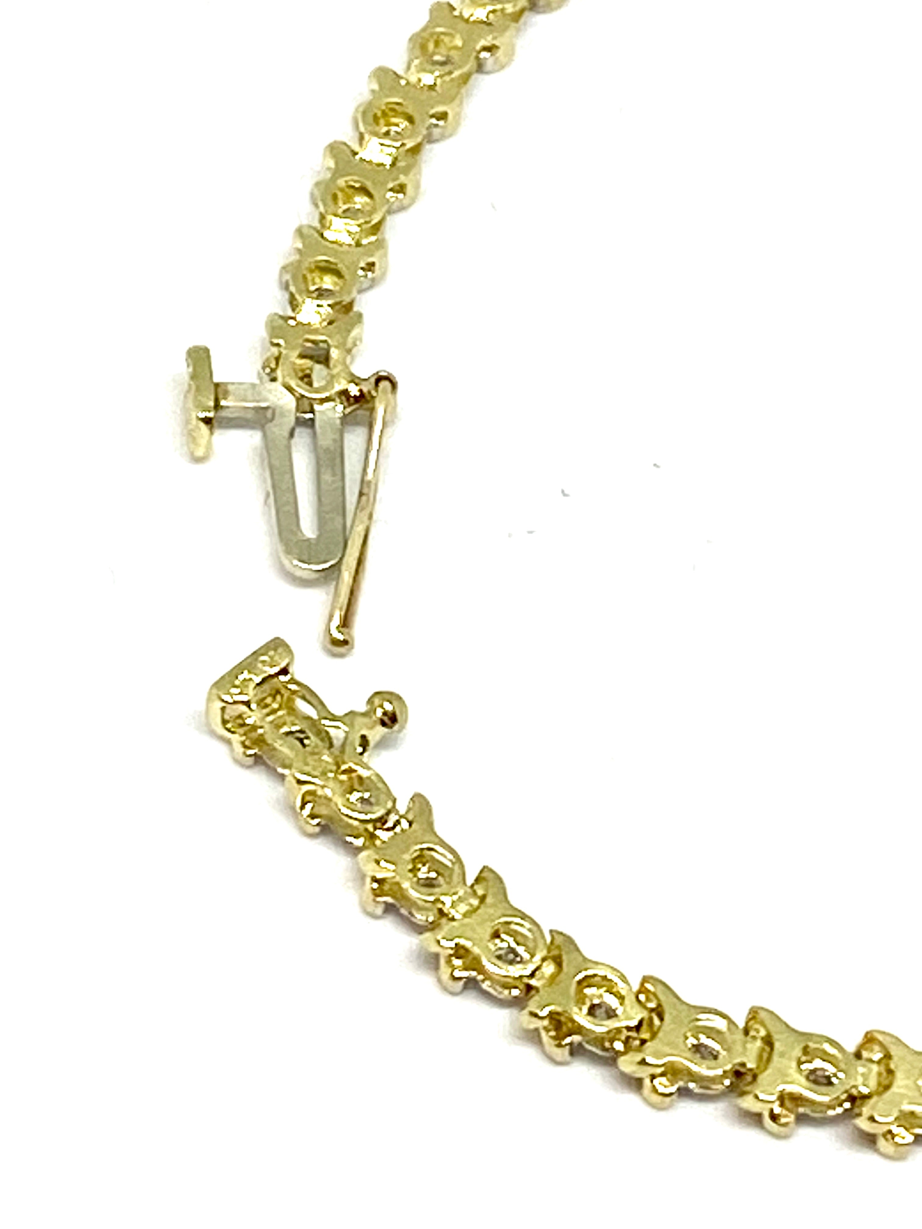 Diamond tennis bracelet 2 carat diamond - diamonds clubs llc