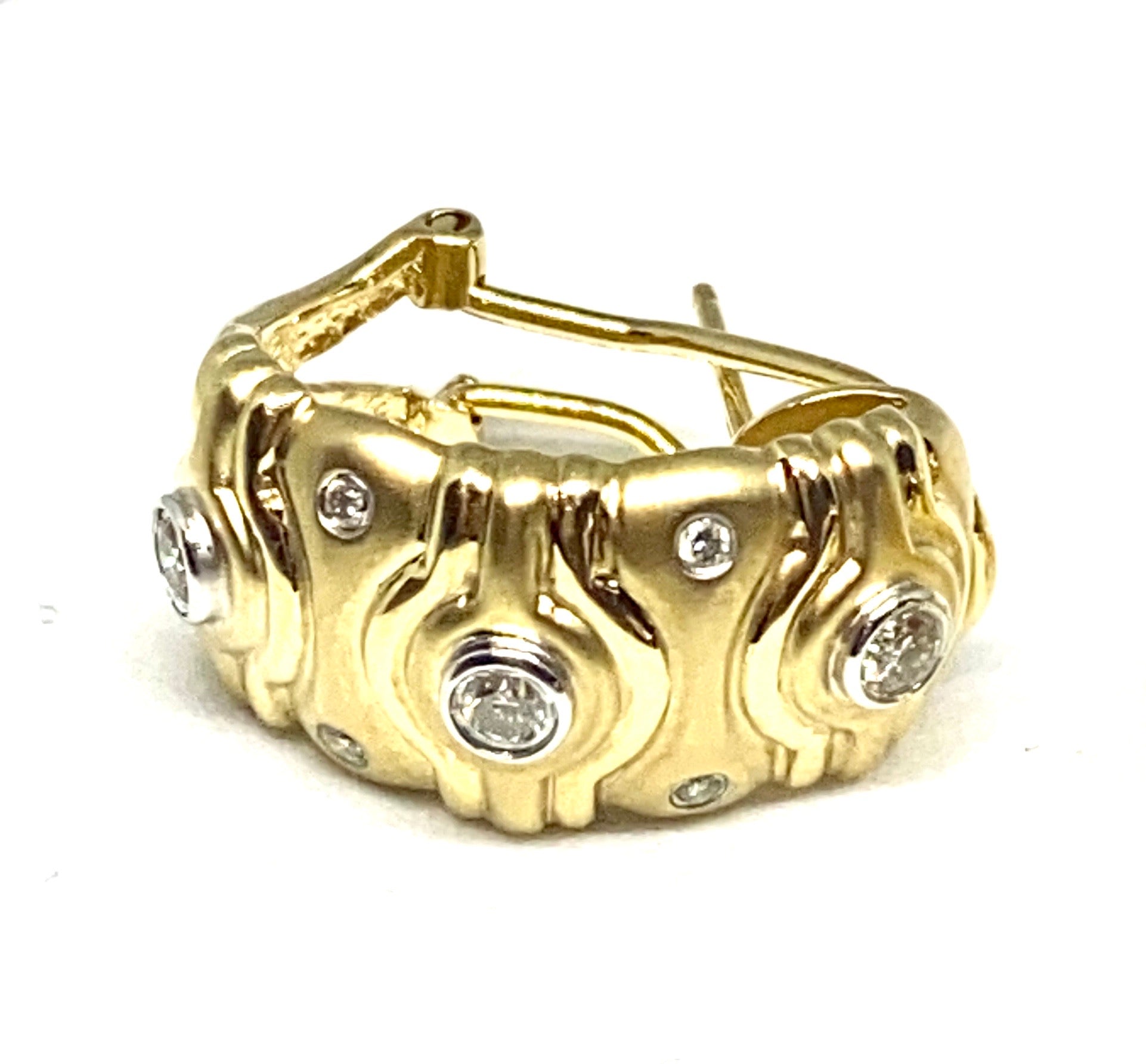 Earring real diamonds 1.25 carat vs clarity g color $4980 - diamonds clubs llc