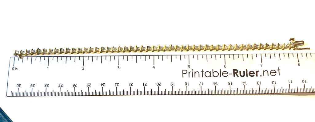 Diamond tennis bracelet 2 carat diamond - diamonds clubs llc