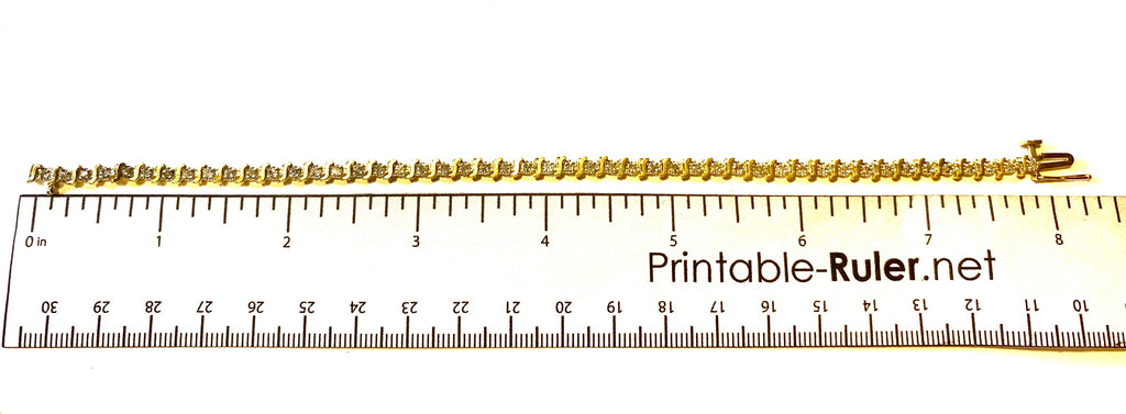 Diamond tennis bracelet 2 carat diamond - diamonds clubs llc