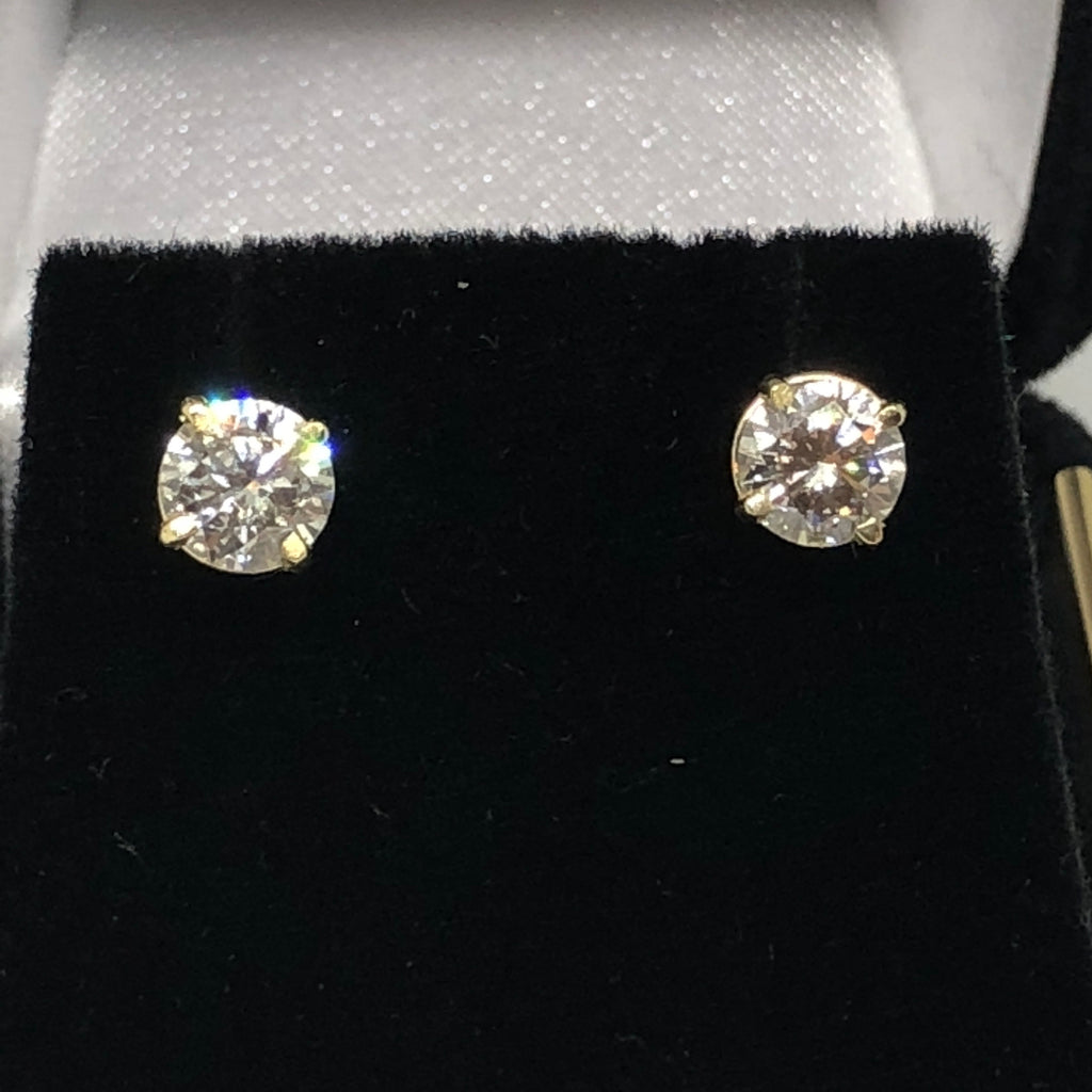 1.5 carat diamond stud earring for great deal - diamonds clubs llc